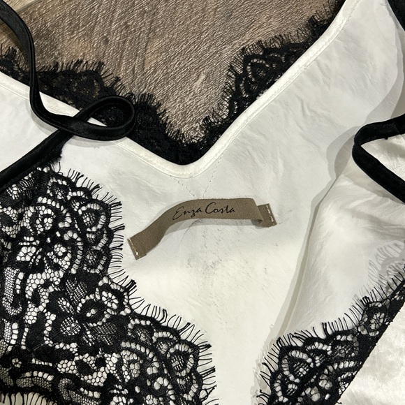 Enza Costa hammered satin slip dress - Picture 3 of 8